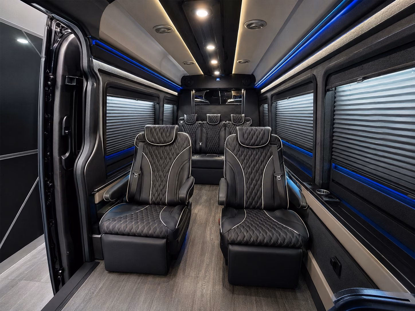 convention shuttle bus loops across the rio grande valley