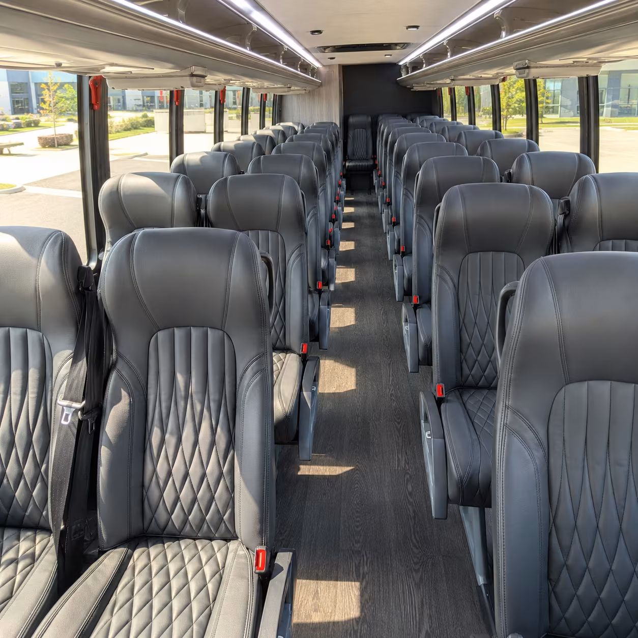 pharr 25 passenger minibus inside