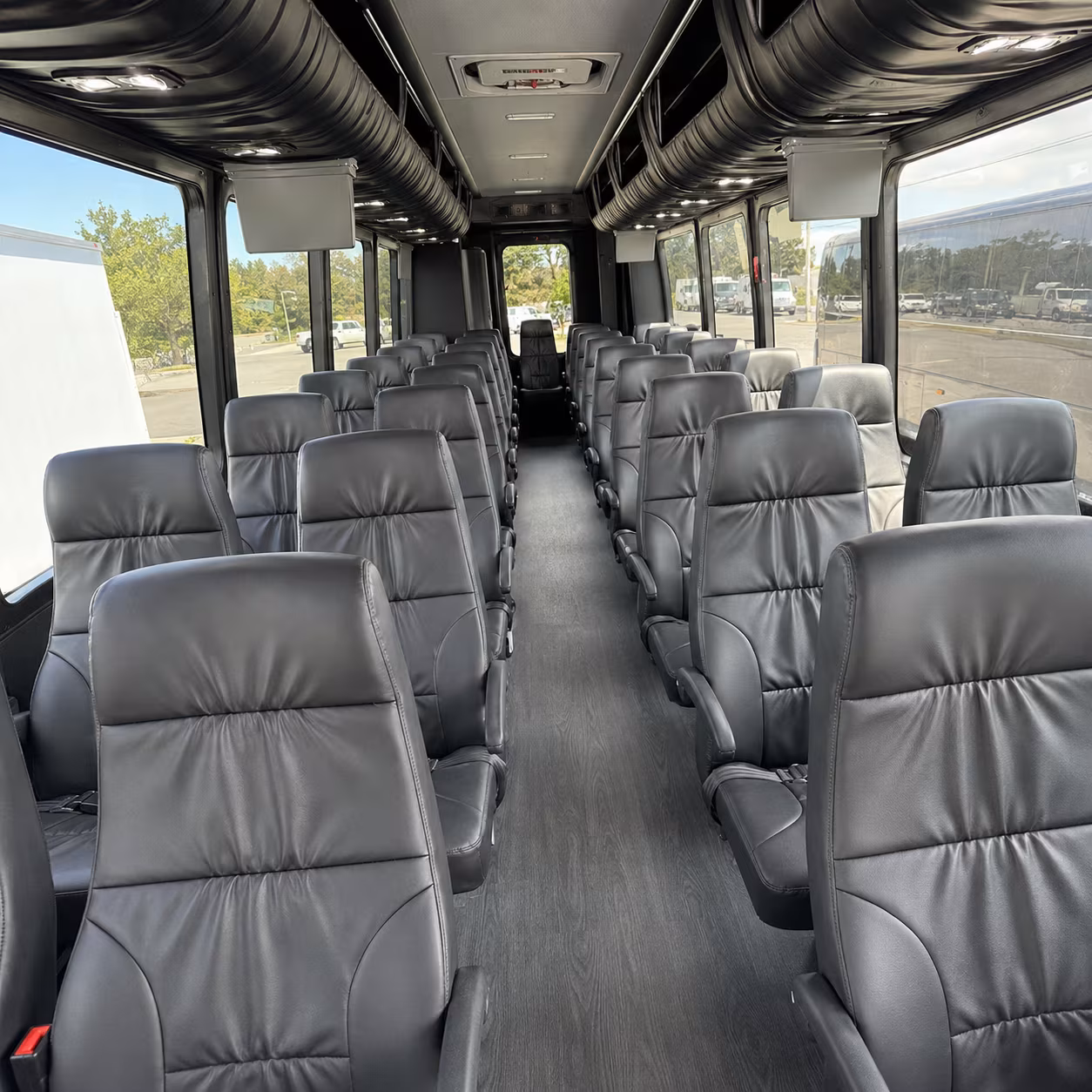 pharr 30 passenger minibus interior
