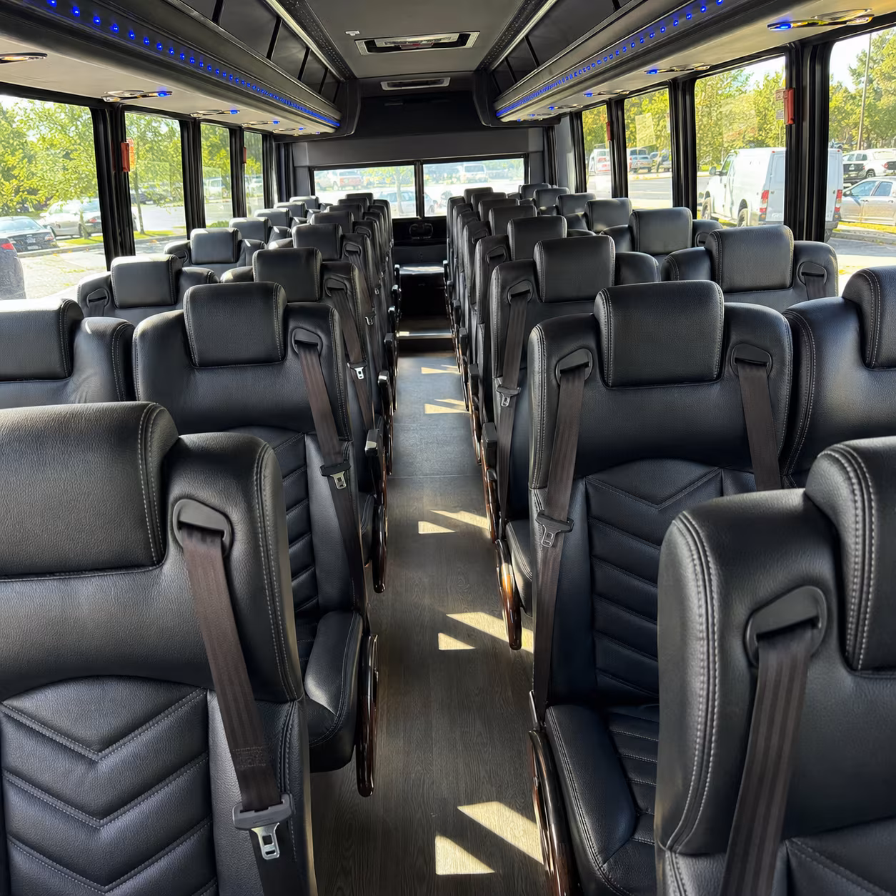 pharr airport transportation onboard seating