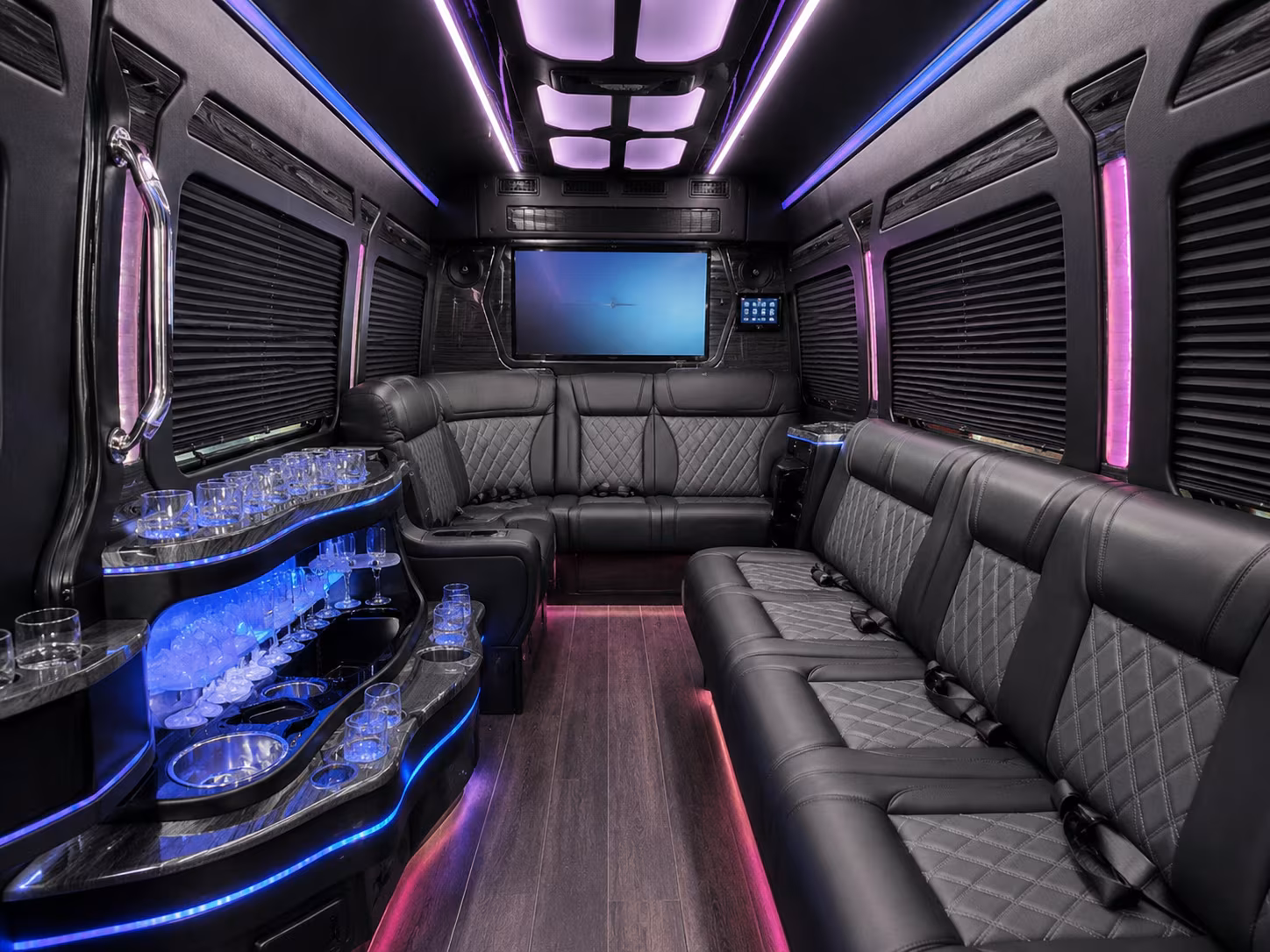 pharr bachelor bachelorette transportation onboard seating
