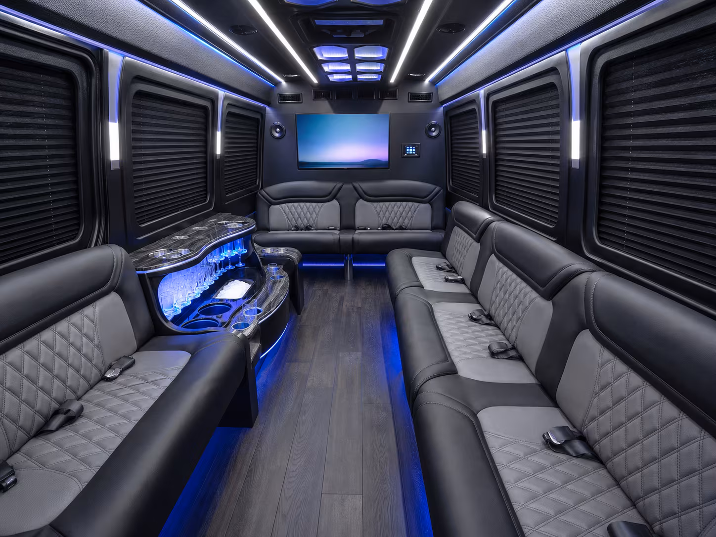 pharr birthday party transportation onboard seating
