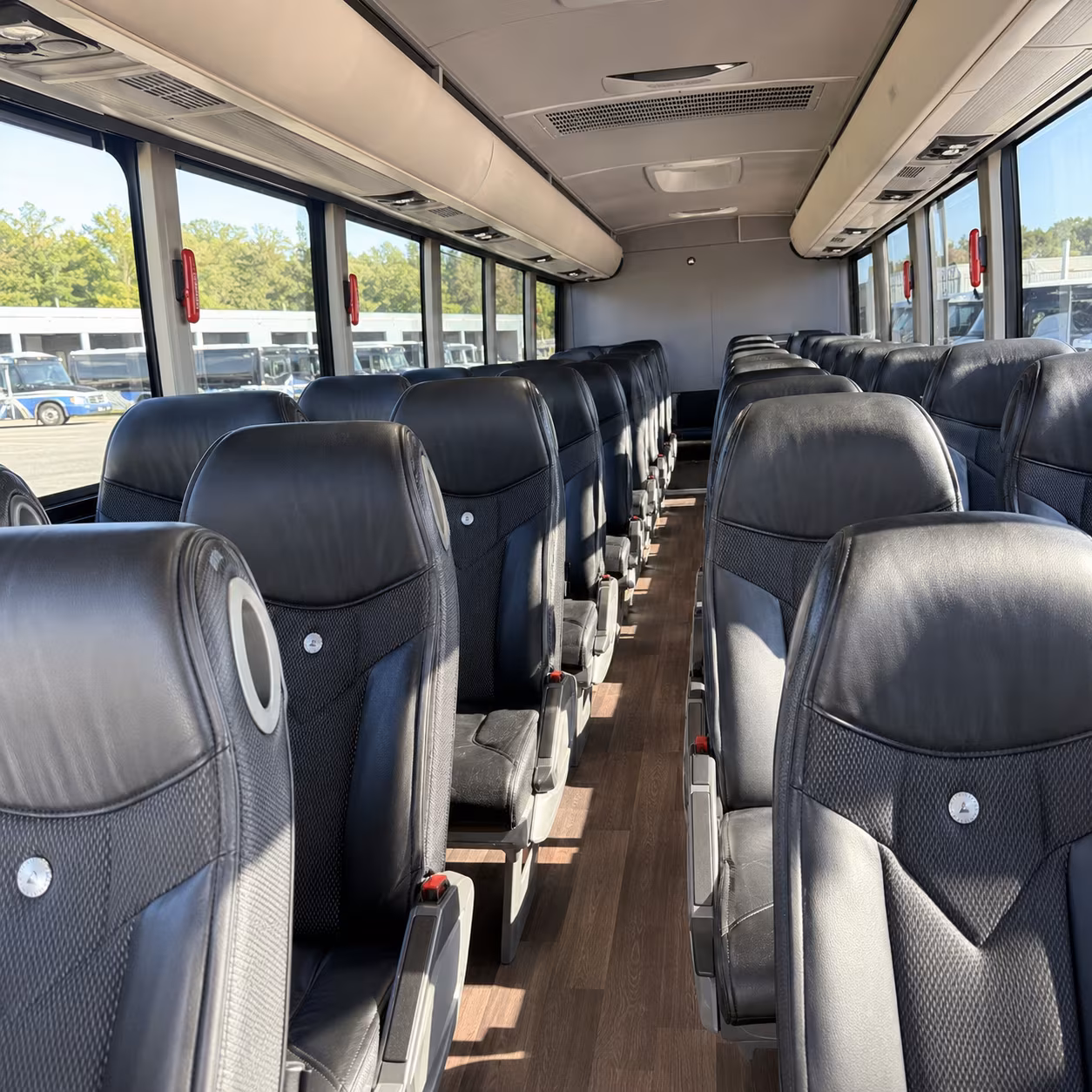 pharr charter bus inside