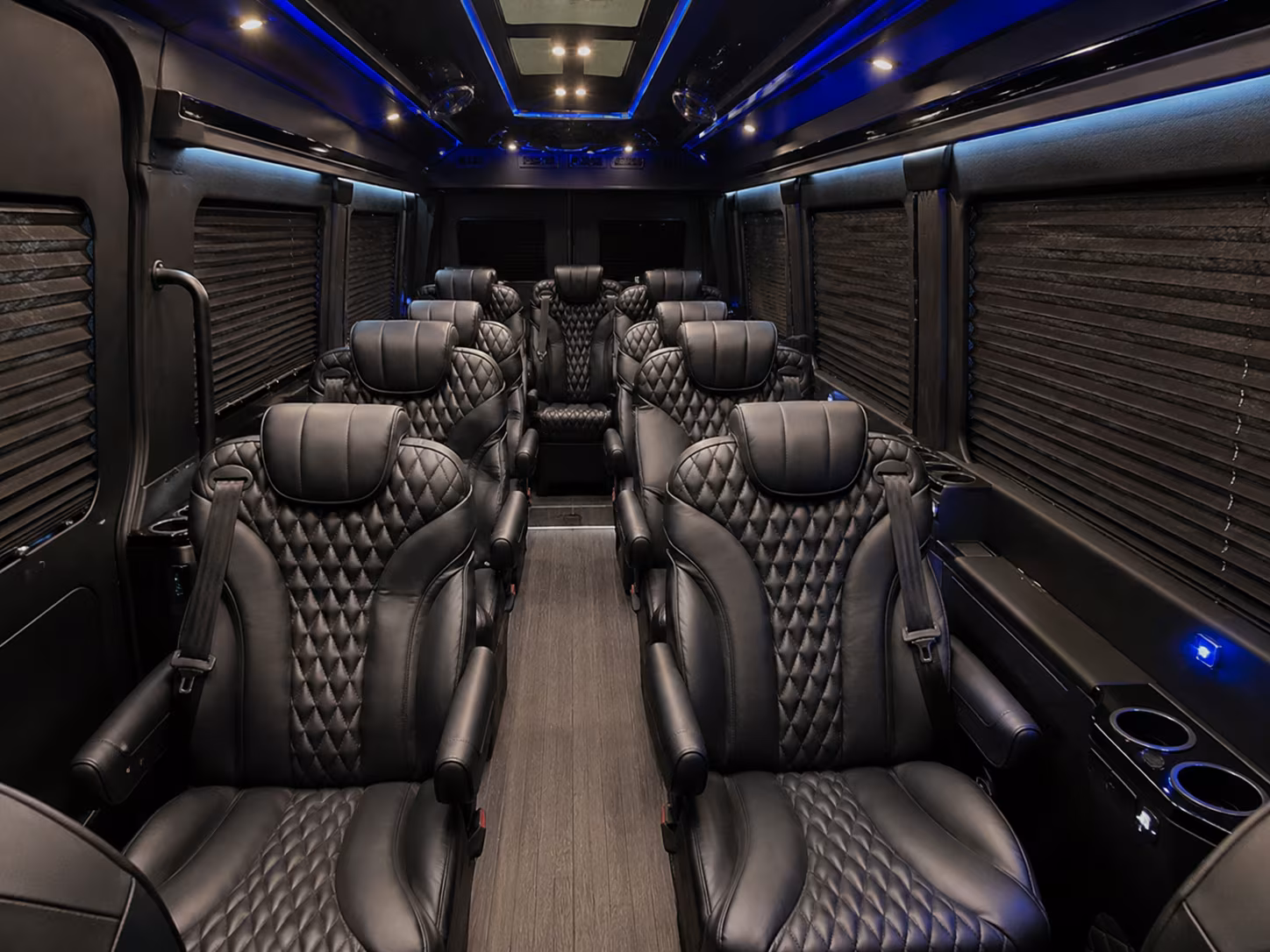pharr corporate transportation onboard seating