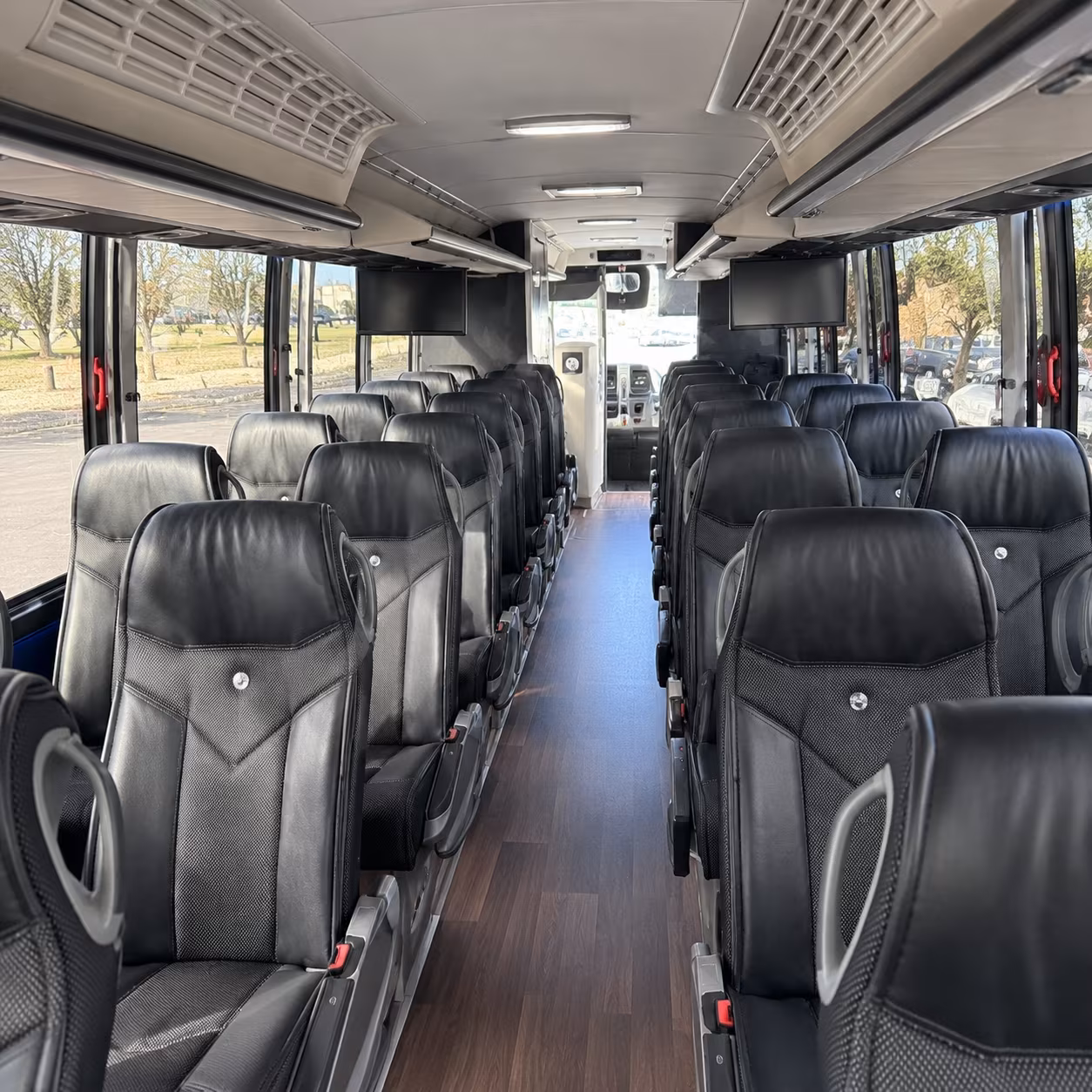 pharr long distance charter bus rental