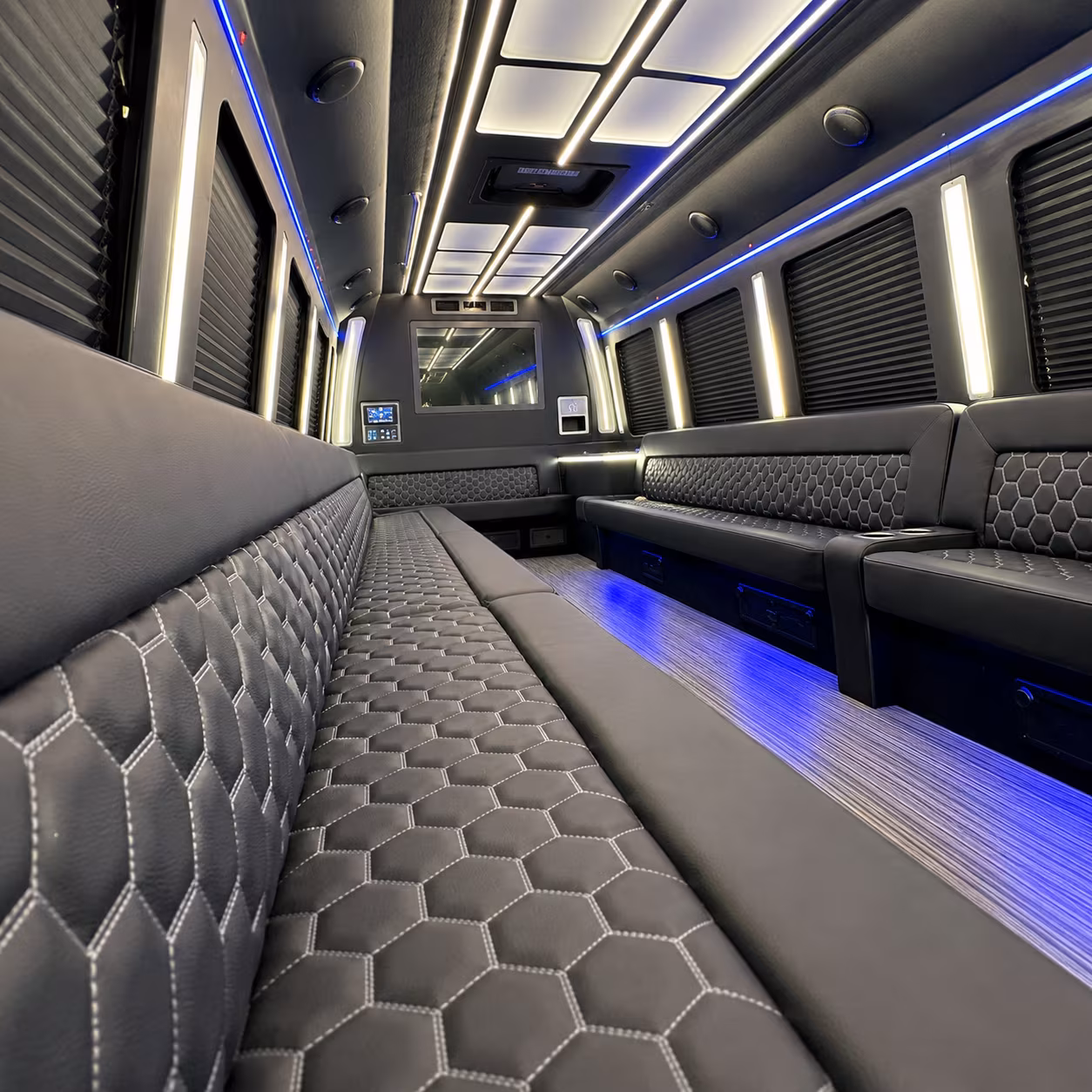 pharr party bus inside