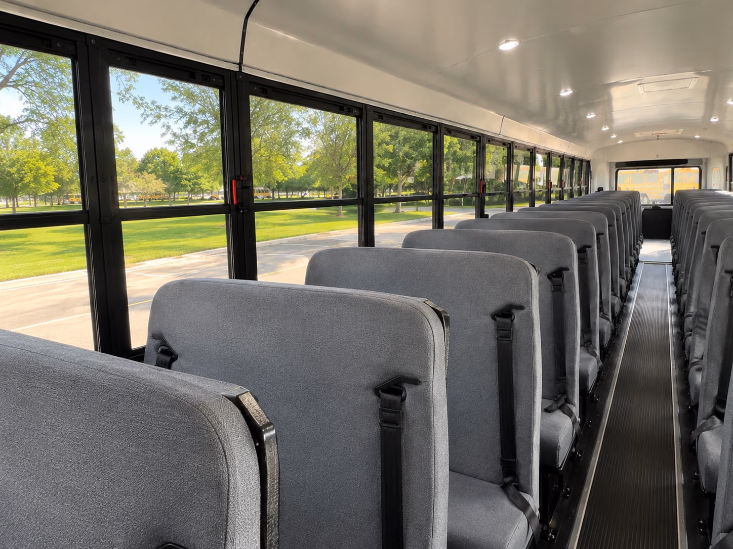 pharr school bus inside