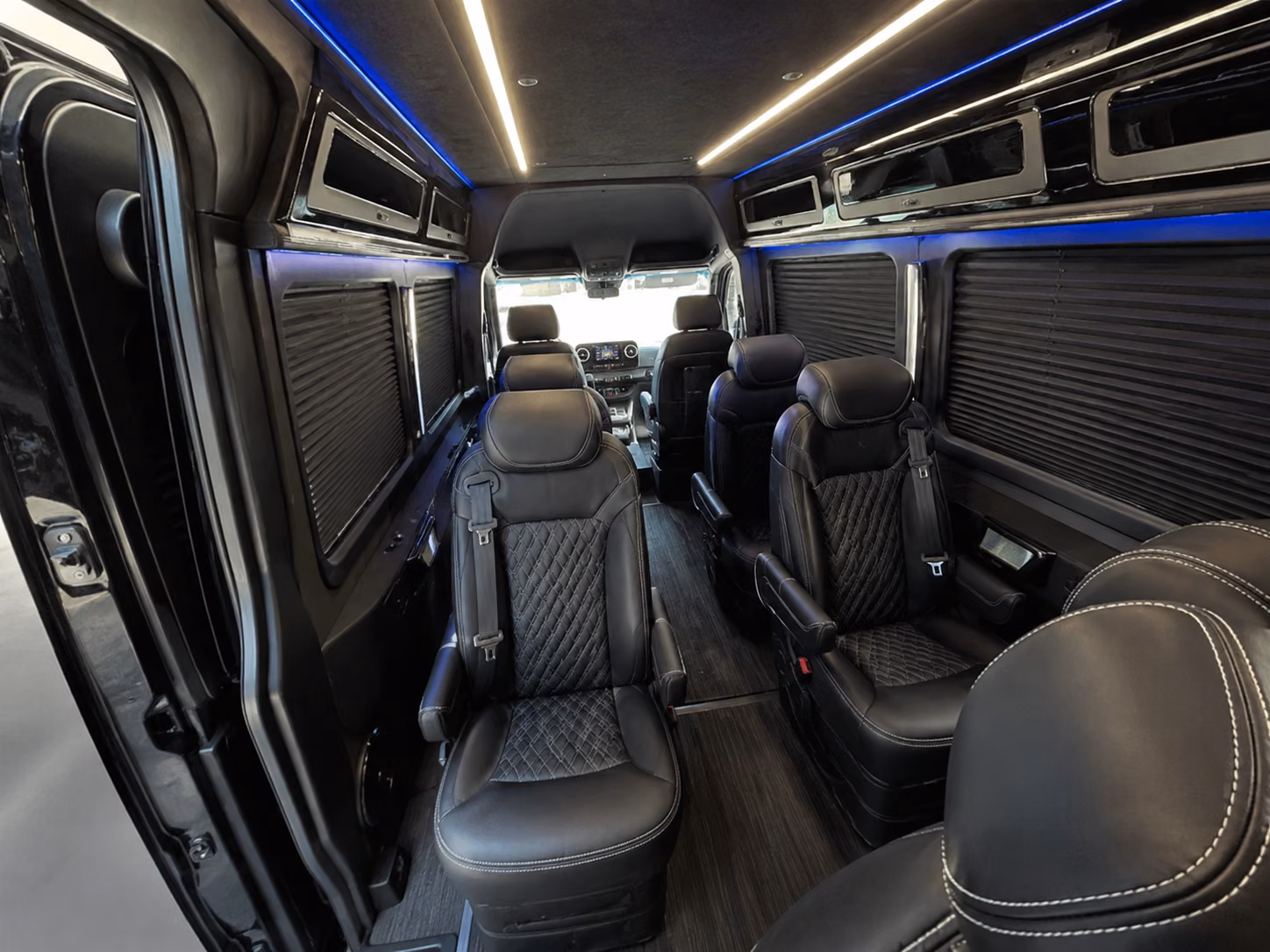 pharr sprinter van with driver interior