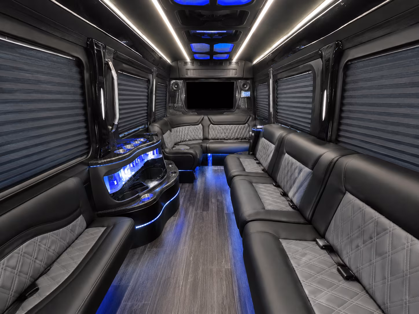 pharr wedding transportation onboard seating